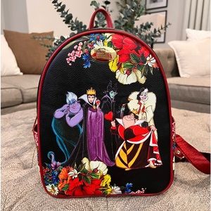Disney Loungefly Villains Mini Backpack